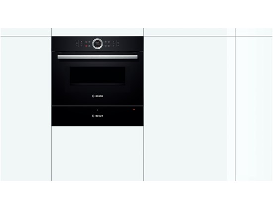 Bild von Bosch BIC630NB1 Serie 8 Einbau Wärmeschublade 60 x 14 cm Schwarz