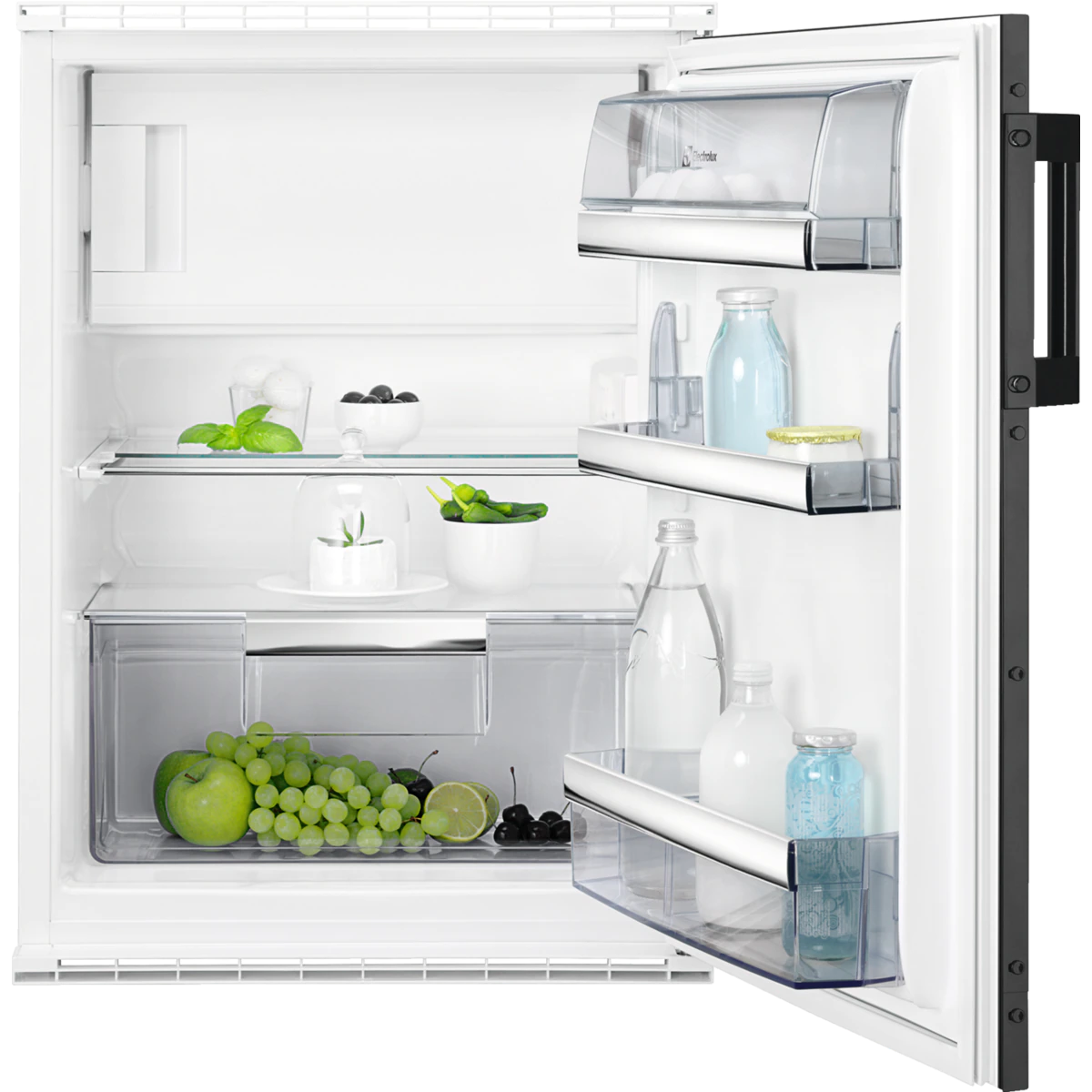 Bild von ELECTROLUX EK136SLSW, Kühlschrank, Dekorierbar, Links, wechselbar, Schwarz, 933033955