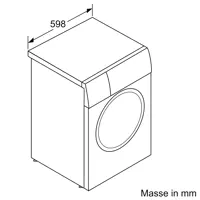 Bild von Bosch WAJ28082 Serie 2 Waschmaschine Frontlader 7 kg