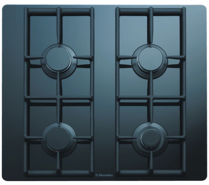 Bild von ELECTROLUX GKM45GLAS, Gas- Einbaukochmulde, Schwarz, Anz. Kochzonen: 4, Ausschnitt, 949640995