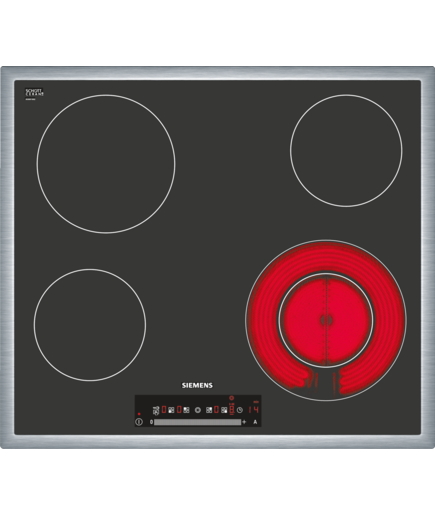 Bild von Siemens ET645FFP1C iQ300 Elektrokochfeld 60 cm Schwarz autark