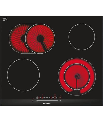 Bild von Siemens ET675FNP1C iQ300 Elektrokochfeld 60 cm Schwarz