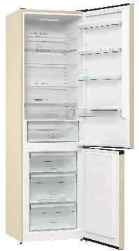 Bild von GORENJE NRK 6202 AC4-CH Kühlschrank freistehend champagne 60cm Euro Norm, 513334