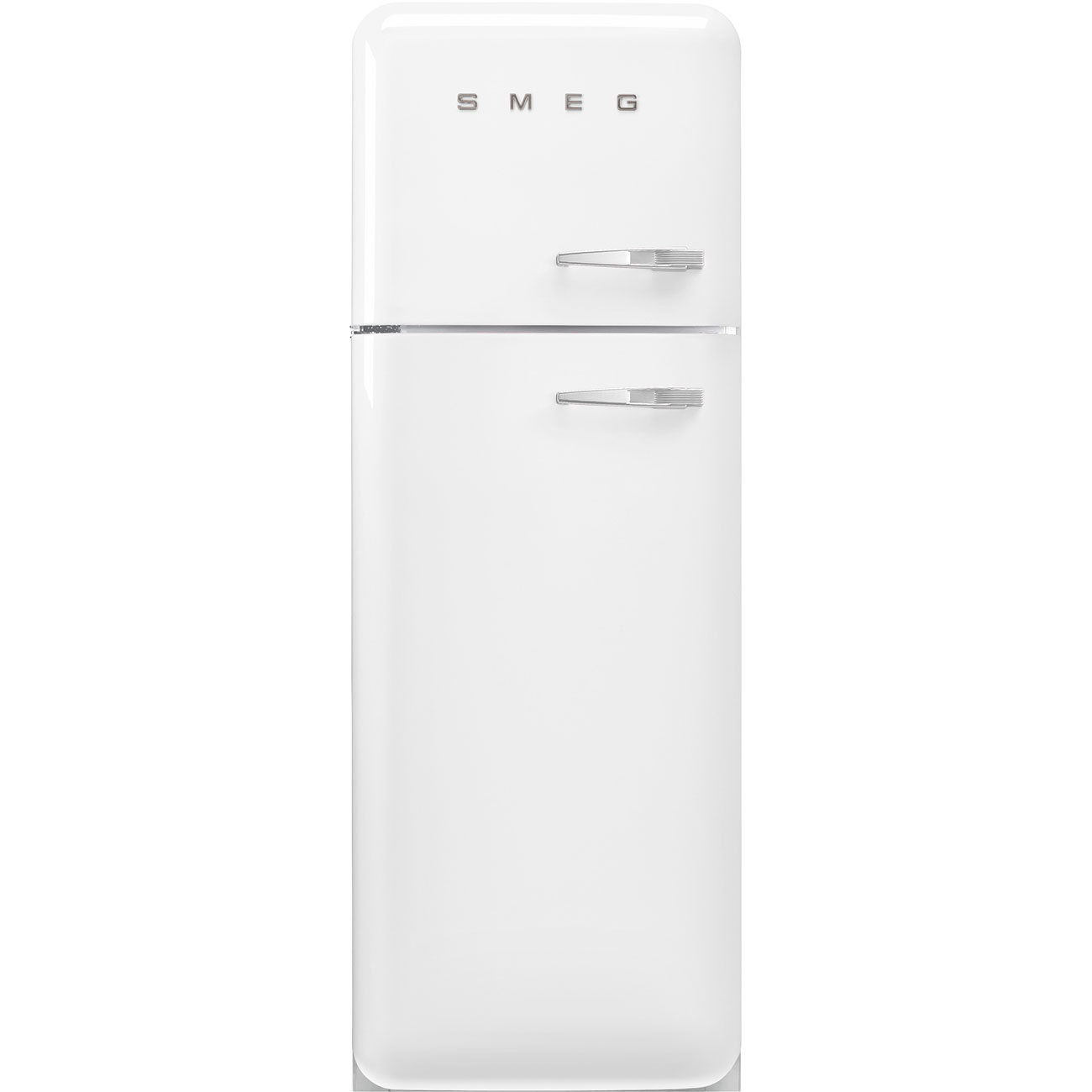 Bild von Smeg FAB30LWH5 Kühlschrank 50's RETRO STYLE WEISS freistehend Links