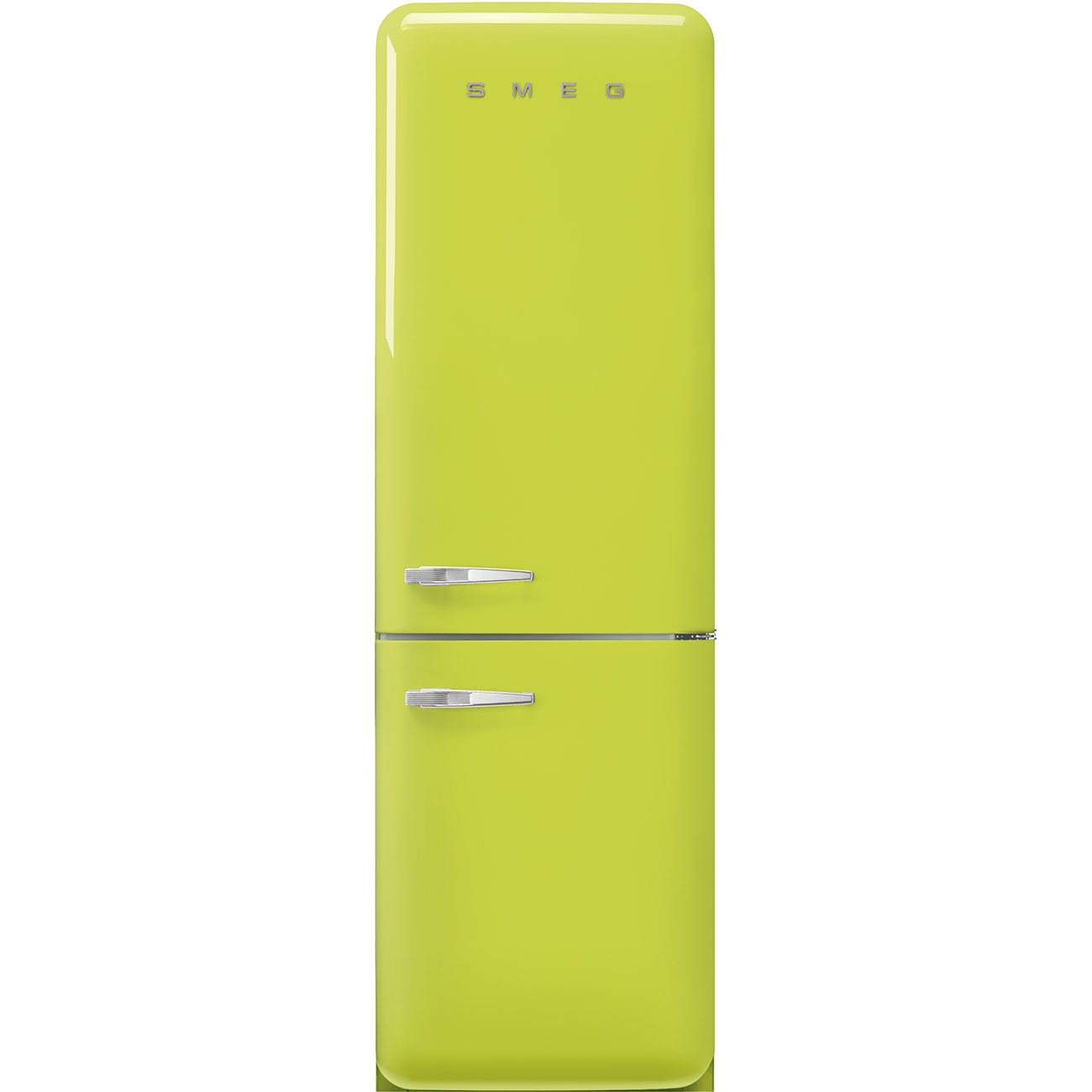 Bild von Smeg FAB32RLI5 Kühlschrank 50's Kühl/Gefrier-Kombination RETRO STYLE LIMETTENGRÜN No Frost, freistehend Rechts