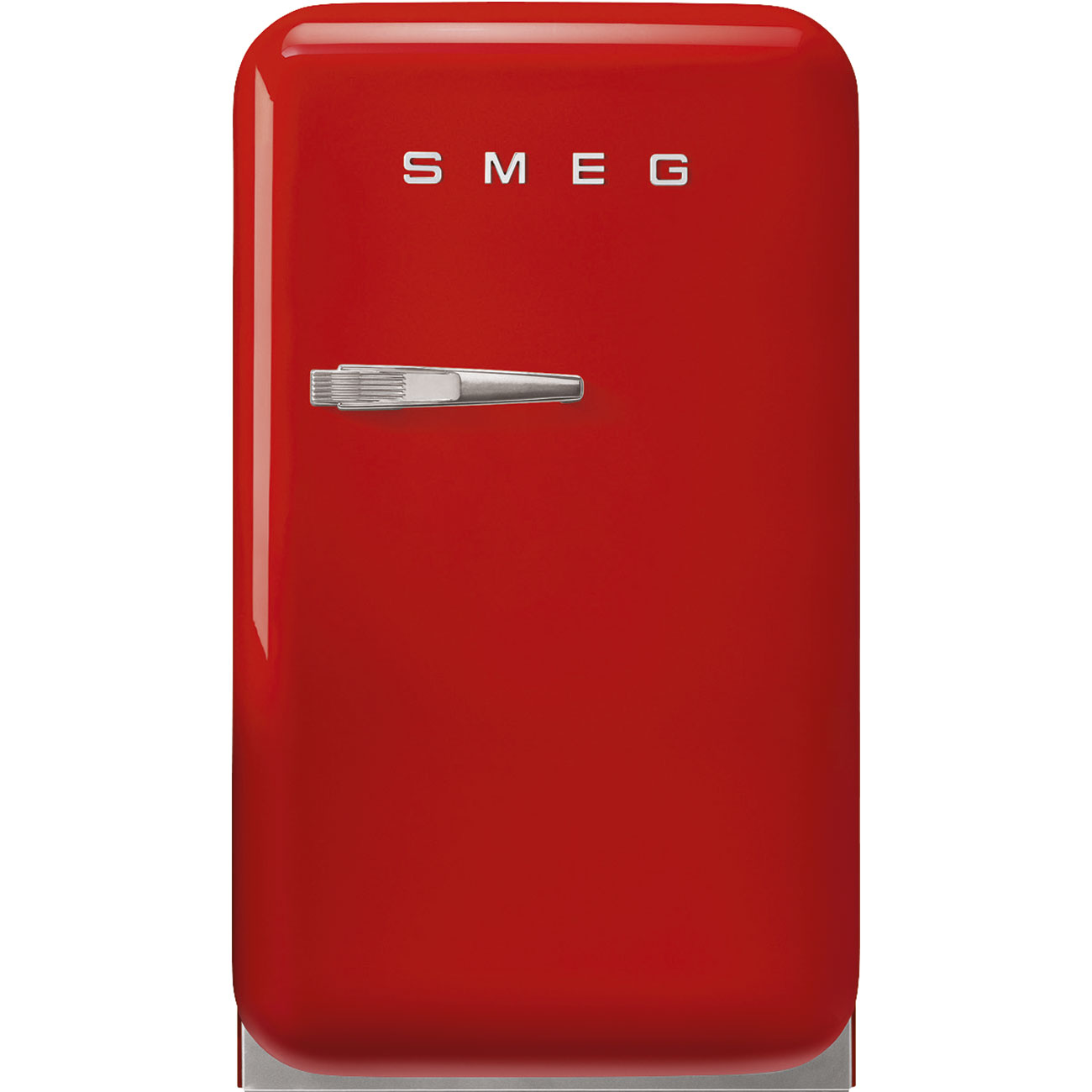 Bild von Smeg FAB5RRD5 Kühlschrank 50's RETRO STYLE ROT freistehend rechts