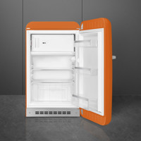 Bild von Smeg FAB10ROR5 Kühlschrank 50's RETRO STYLE ORANGE freistehend Rechts