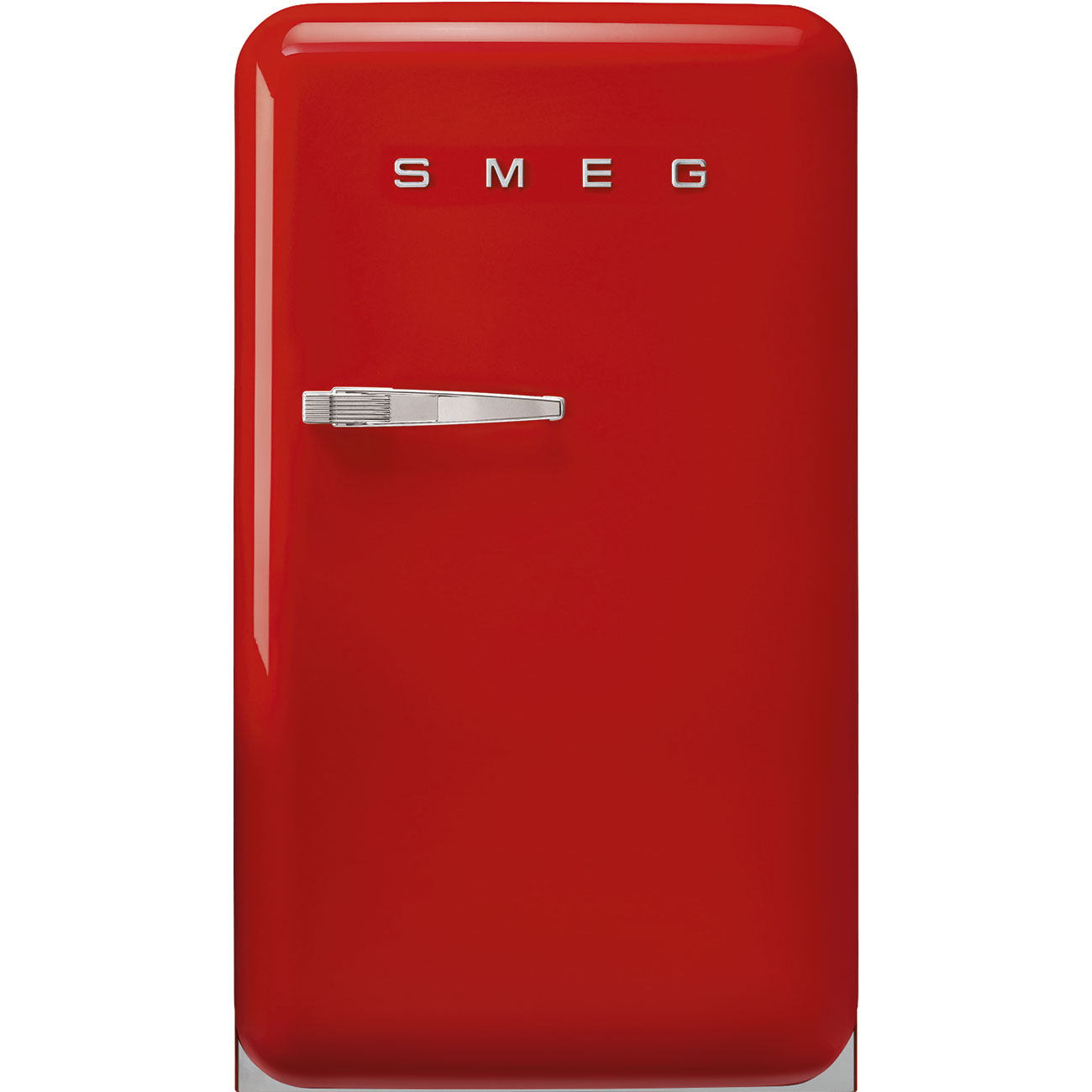 Bild von Smeg FAB10RRD5 Kühlschrank 50's RETRO STYLE ROT freistehend rechts