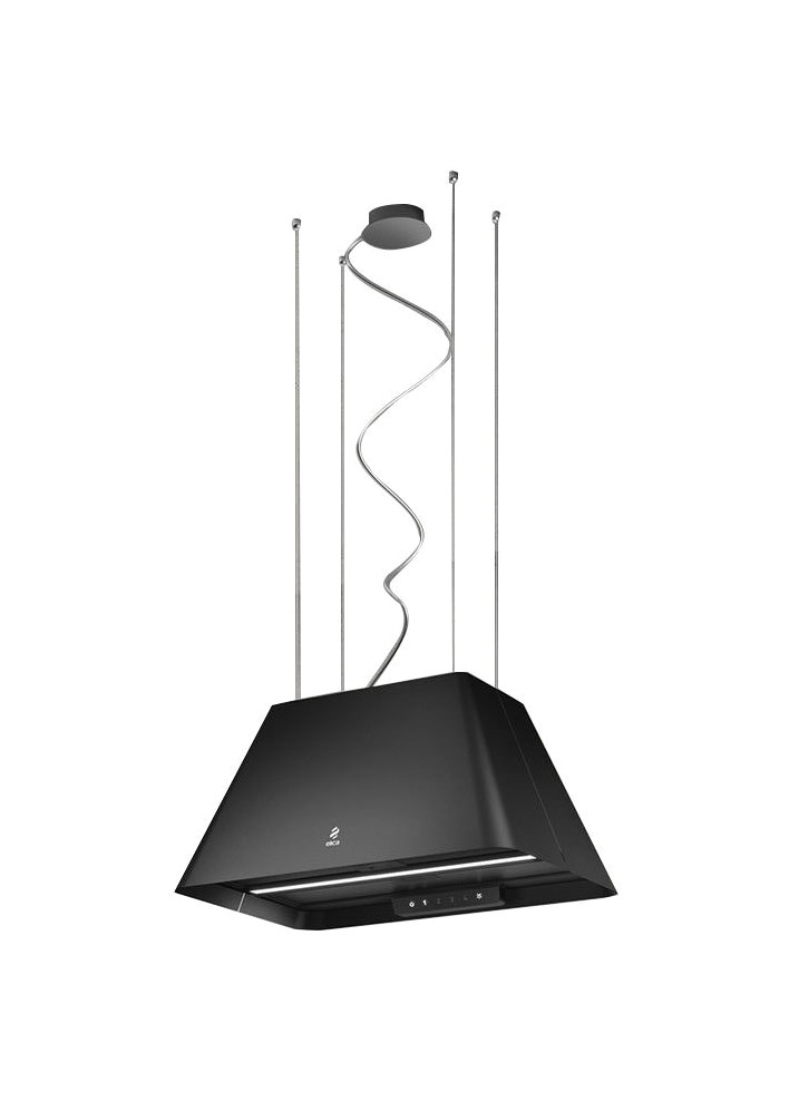 Bild von ELICA PRF0165082 IKONA LIGHT BL MAT/F/60 Inselhaube Edelstahl, Weiss oder Schwarz mit Soft Touch Effekt 
