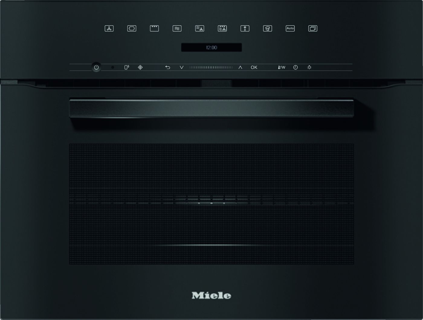 Bild von MIELE H 7240-60 BM SW 400V Kompakt-Backofen mit Mikrow, 11110970