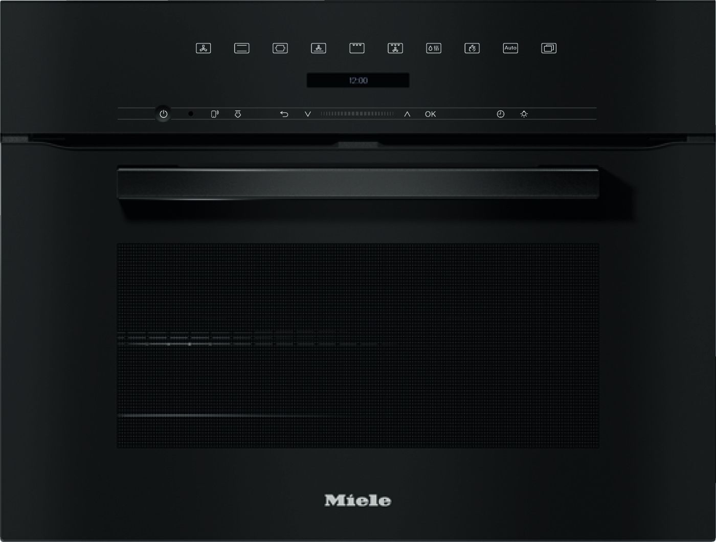 Bild von MIELE H 7244-60 BP SW 400V Kompakt-Backofen, 11111010