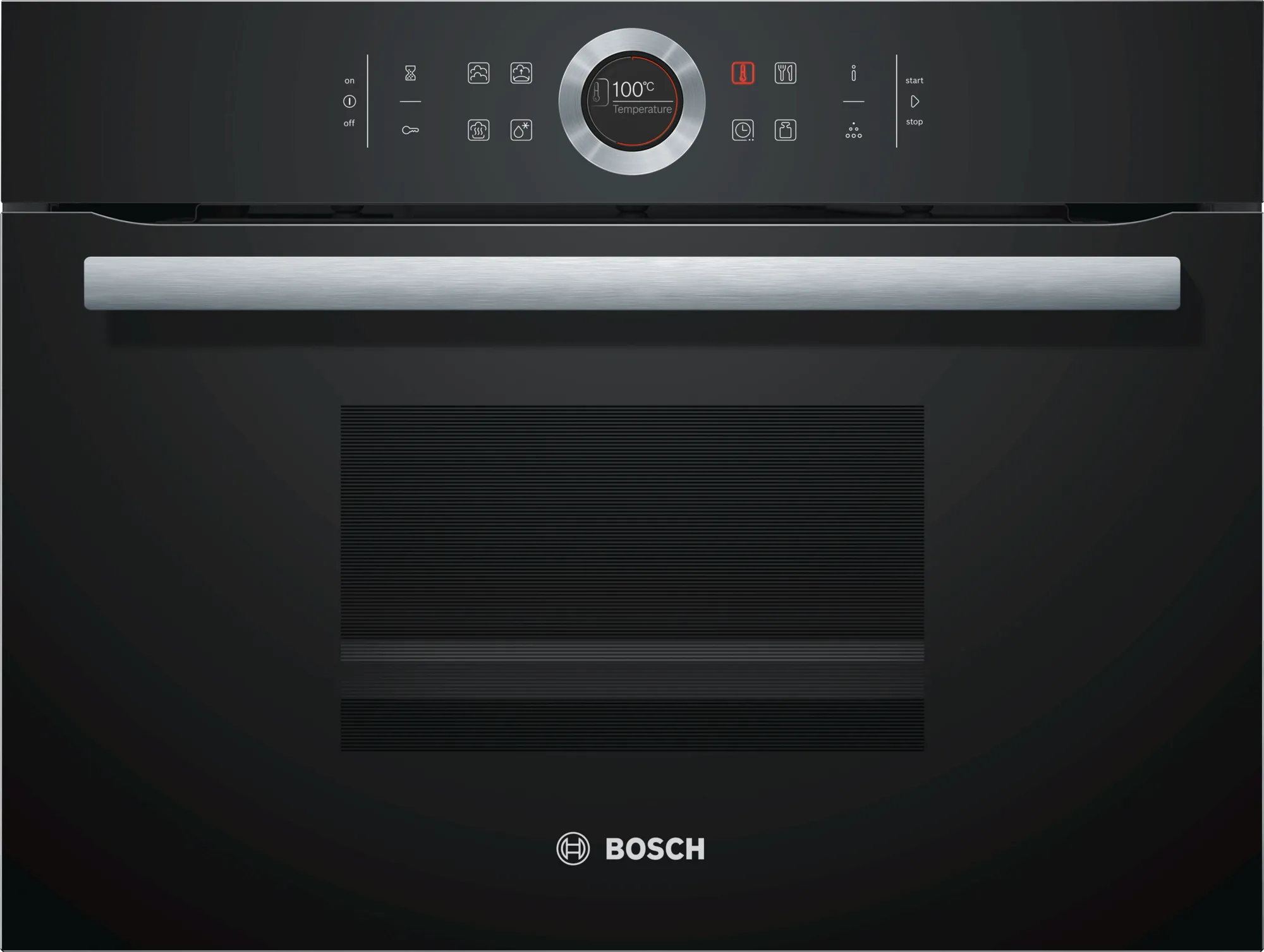 Bild von Bosch CDG634AB0 Serie 8 Dampfgarer 60 x 45 cm Schwarz