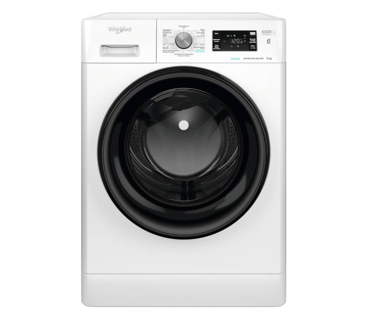 Bild von Whirlpool FFB 9448 BEV CH Waschmaschine freistehend 9 kg weiss, 859991597410