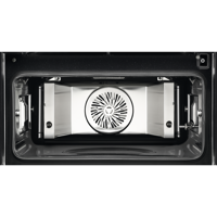 Bild von Electrolux EB4PL70KSP Einbaubackofen Compact EURO Steam Multifunktions-Ofen Schwarz Spiegel