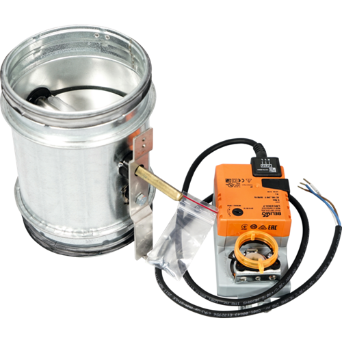 Bild von ELECTROLUX MK150 Motorklappe Ø 150mm bestehend aus Antrieb, Regulierklappe, 893573880