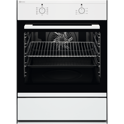 Bild von ELECTROLUX EB7L2WE, Backofen, Weiss, Energiekl.: A+, Bedienungsart: Drehschalter, 944271460
