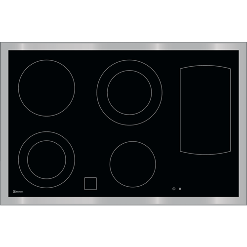 Bild von ELECTROLUX GK80RPLCN, Glaskeramik-Kochfeld, Chrom, Rahmenart: Übermassrahmen, 949596655