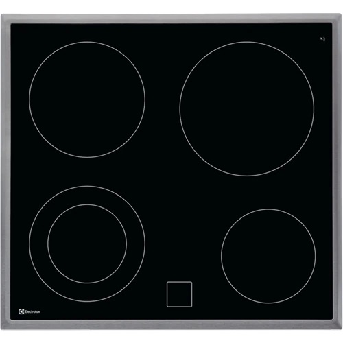 Bild von Electrolux GK56PCN Glaskeramik-Kochfeld 55 cm Chrom, 949596662