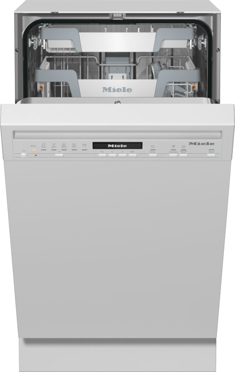 Bild von Miele G 15740-45 SCi BW Integrierter Geschirrspüler 45 cm