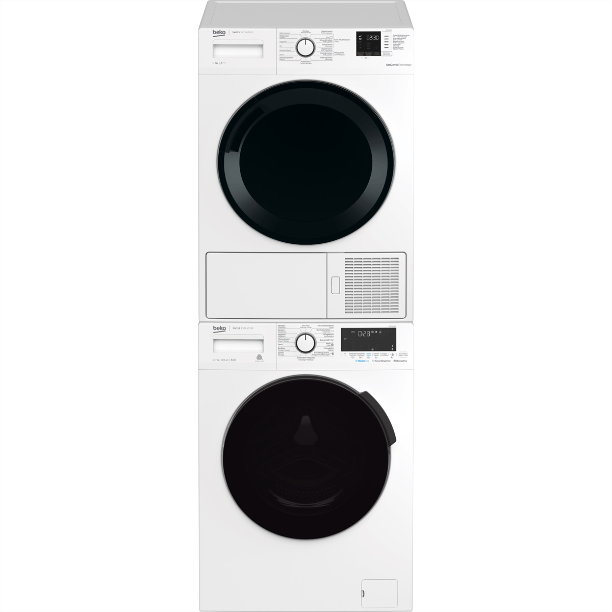 Bild von Beko 50071464CH1/500732CH Waschturm 7kg schwarz
