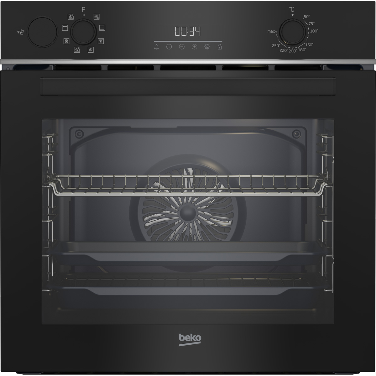 Bild von Beko BBIS143N0B Backofen Einbau silber