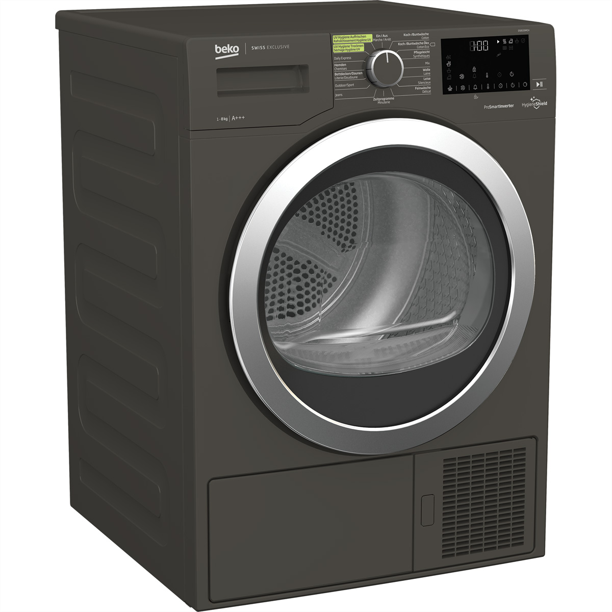 Bild von Beko DS8539MCH Wäschetrockner 8kg anthrazit UV-Licht