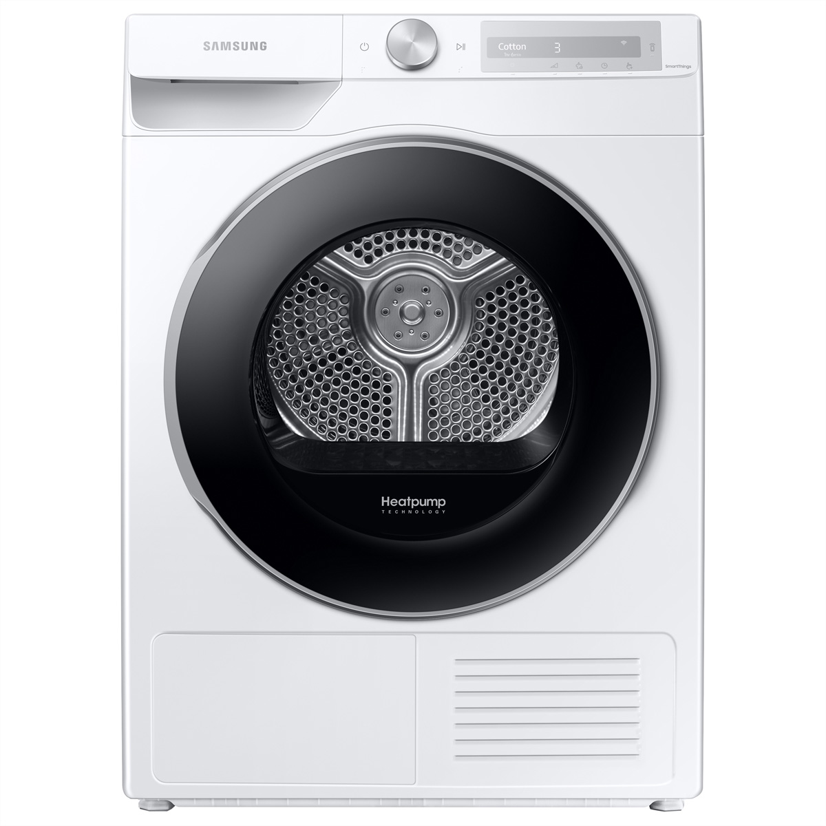 Bild von Samsung DV6000 Wäschetrockner 9kg, Carved Black (Silver Deco)