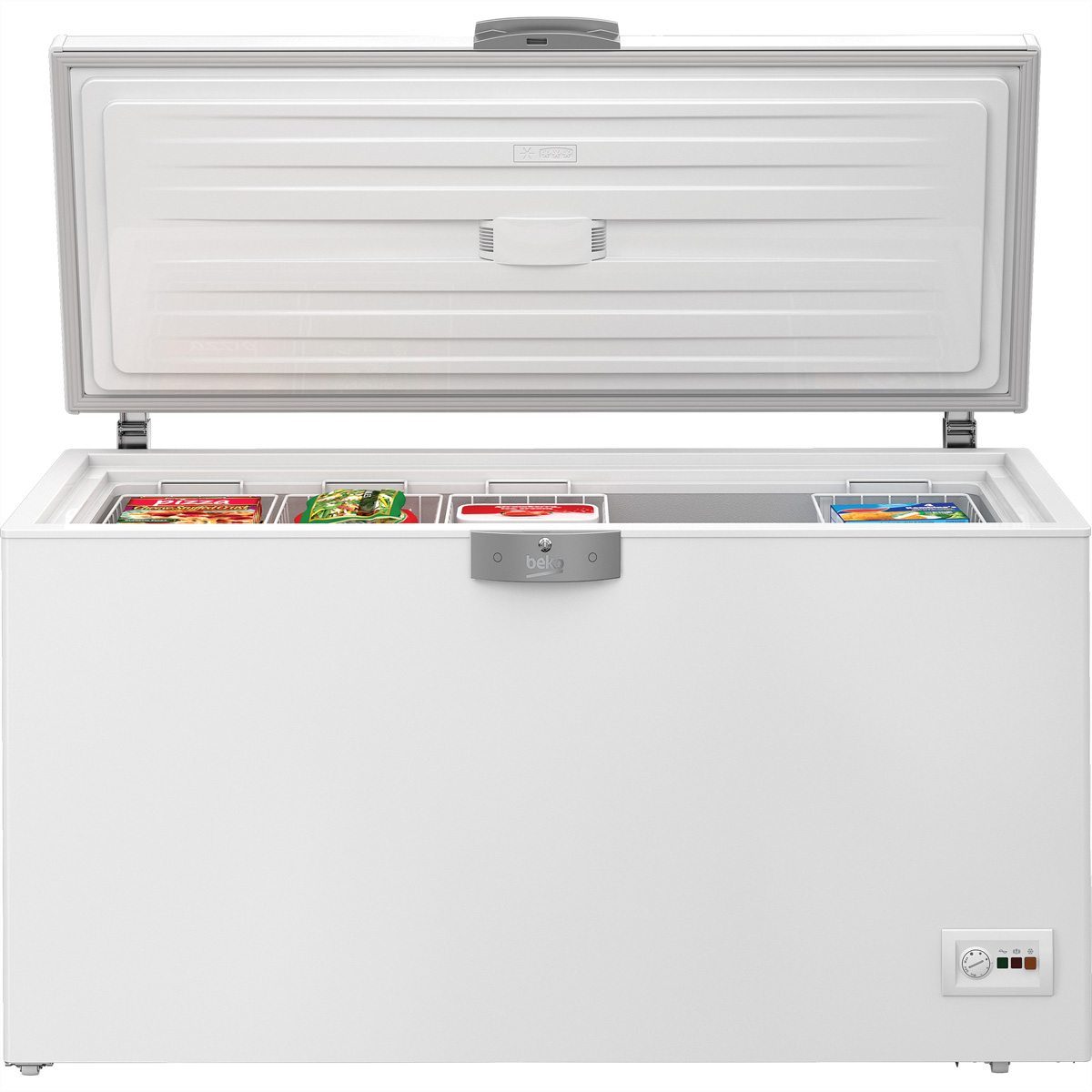 Bild von Beko HSA37540CHN Gefriertruhe 350l weiss