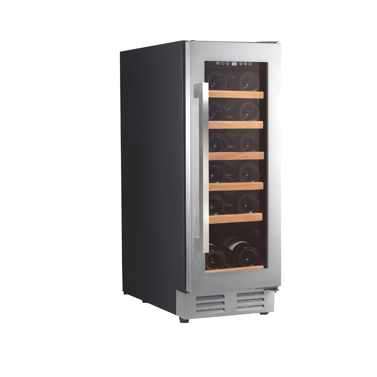 Bild von La Sommelière LSBU18X2 Weinkühlschrank Unterbaufähig, 1-Zone, 21 Flaschen