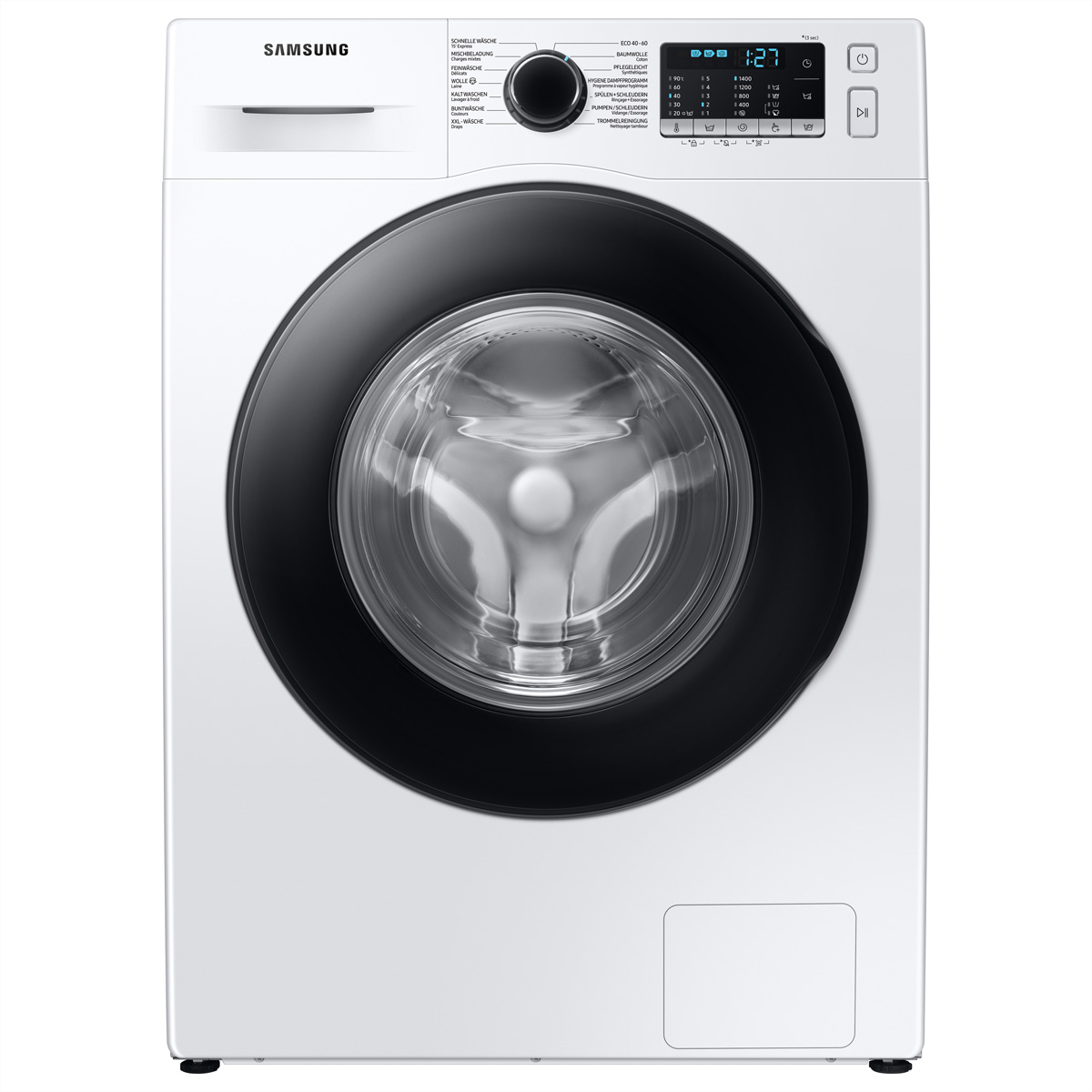 Bild von Samsung WW5000 Waschmaschine 8kg, Carved-Black Frontloader