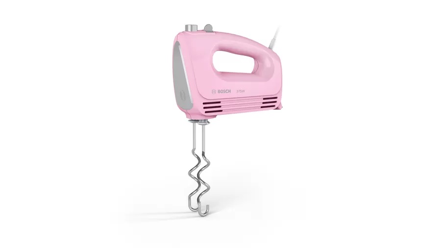 Bild von Bosch MFQ2210K Handrührer CleverMixx Fun 375 W Rosa grau