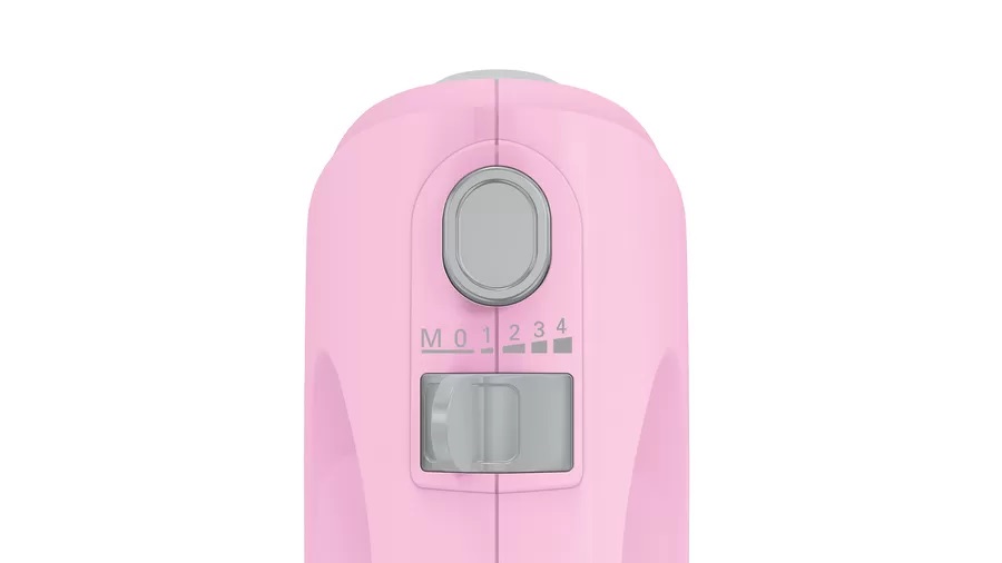 Bild von Bosch MFQ2210K Handrührer CleverMixx Fun 375 W Rosa grau