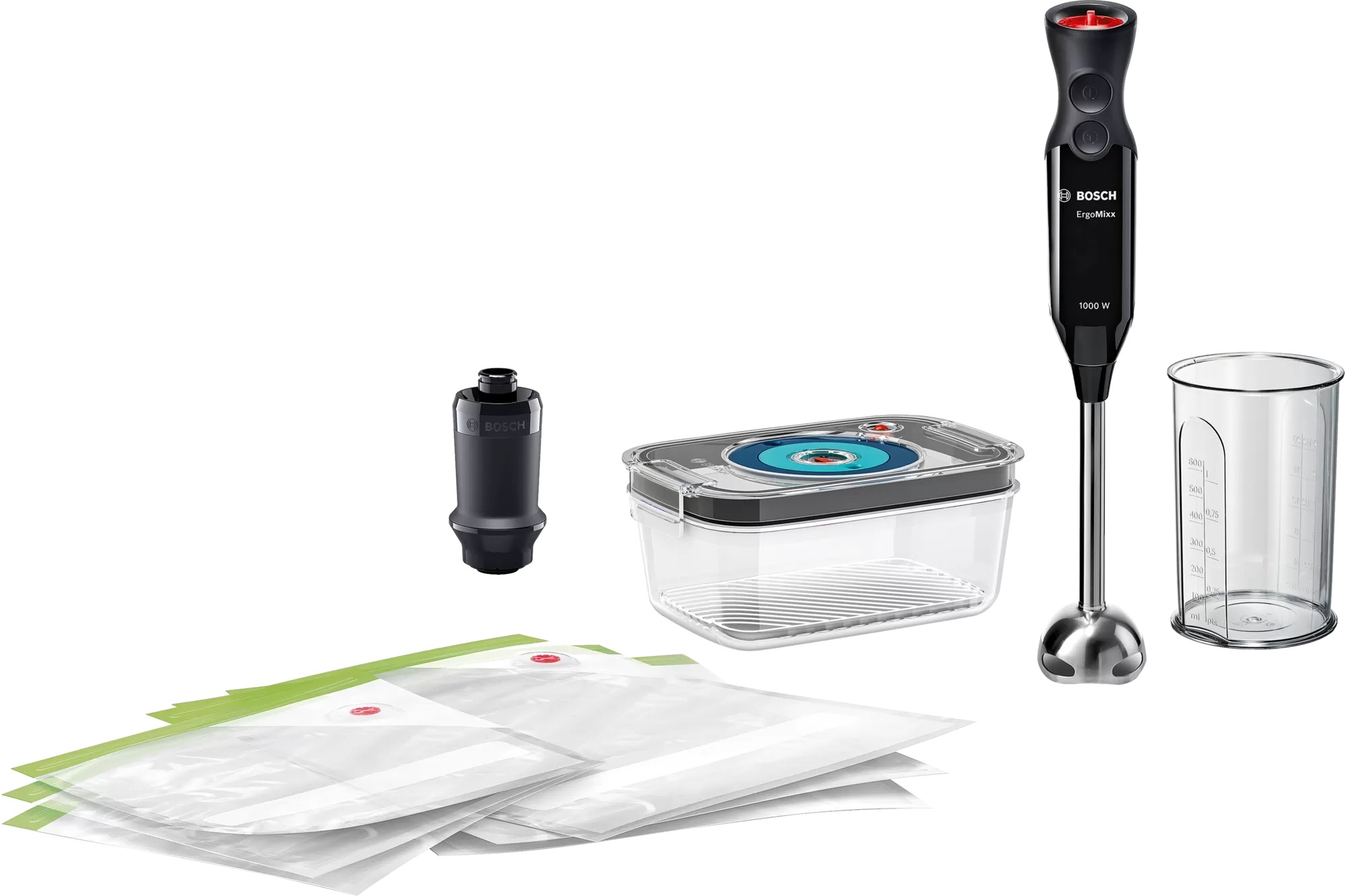 Bild von Bosch MS6CB61V1 Stabmixer ErgoMixx 1000 W Schwarz anthrazit