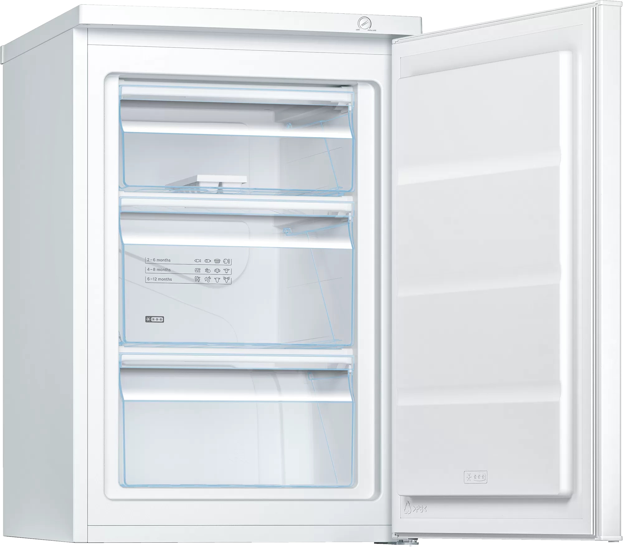 Bild von Bosch GTV15NWEA Serie 2 Tischgefrierschrank 85 x 56 cm Weiss