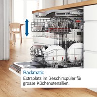 Bild von Bosch SMI6TCS00E Serie 6 Teilintegrierter Geschirrspüler 60 cm Edelstahl