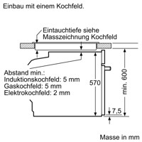 Bild von Bosch HBA553BR0 Serie 4 Einbau-Backofen 60 x 60 cm Edelstahl