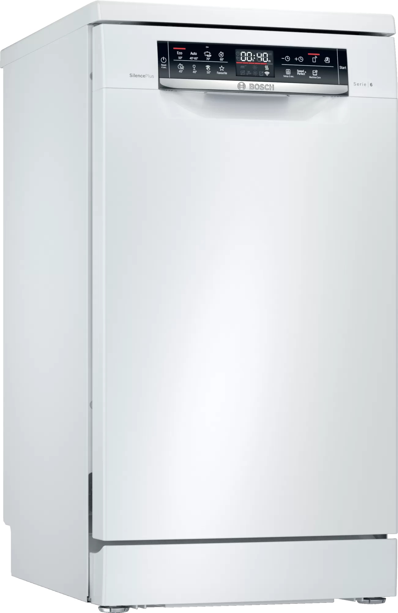 Bild von Bosch SPS6EMW23E Serie 6 Freistehender Geschirrspüler 45 cm weiss