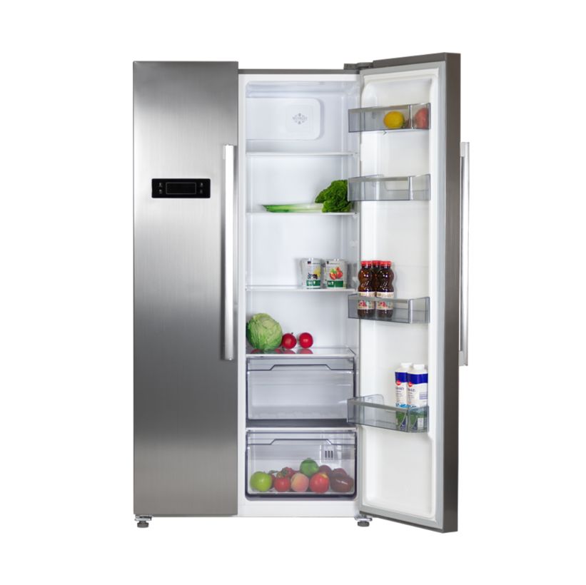 Bild von Kibernetik 532L Food Center Side by Side Chromstahl 532 Liter NoFrost, 19633