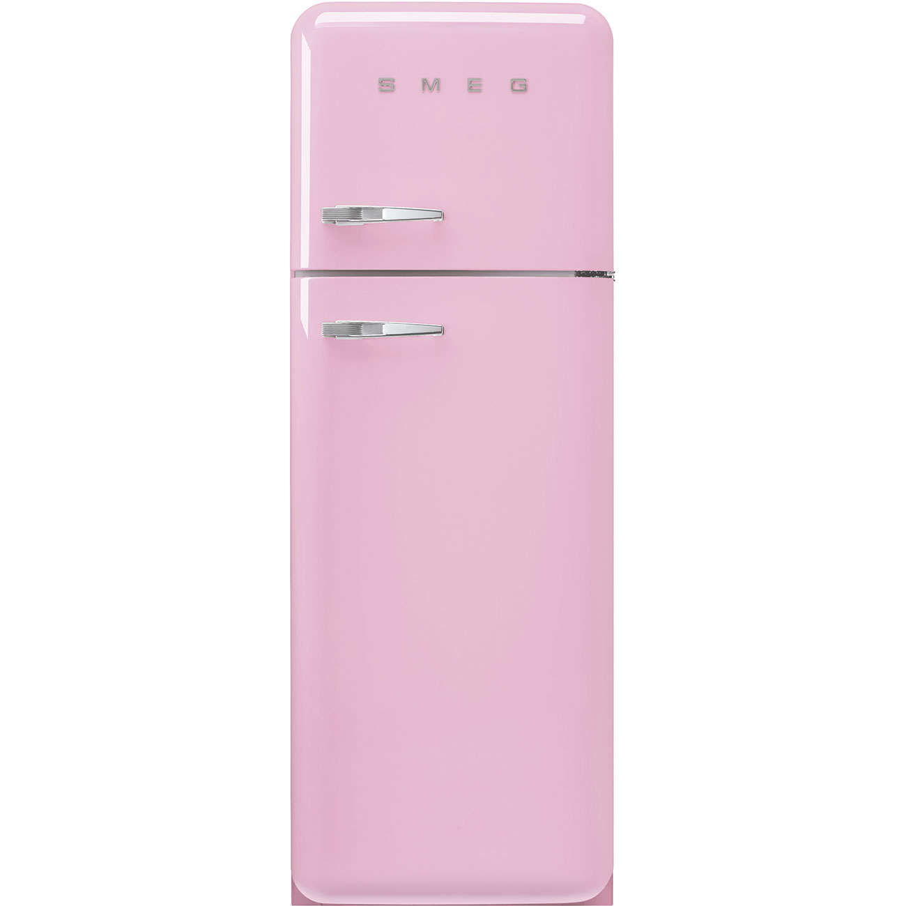 Bild von Smeg FAB30RPK5 Kühlschrank 50's RETRO STYLE CADILLAC PINK freistehend Rechts