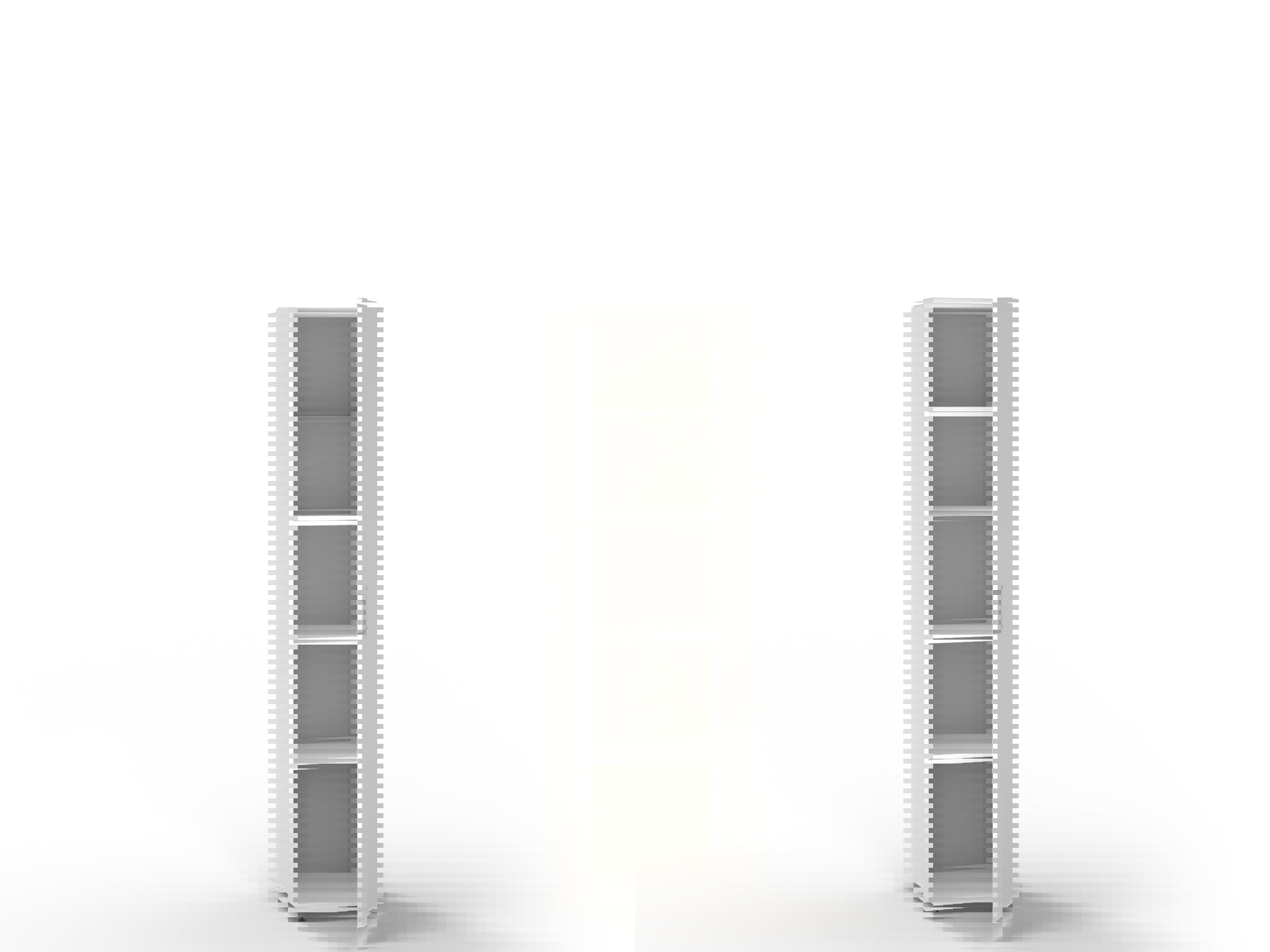 Bild von Adago Home WSCI58-45 Tablar (3x) weiss