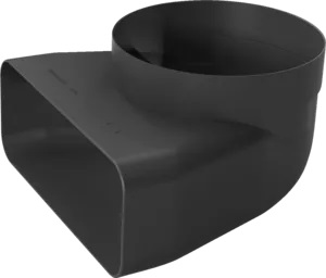 Bild von Bosch HEZ9VDSI1 Adapterrohrstück ⌀ 150 mm, 90 ° rund-flach