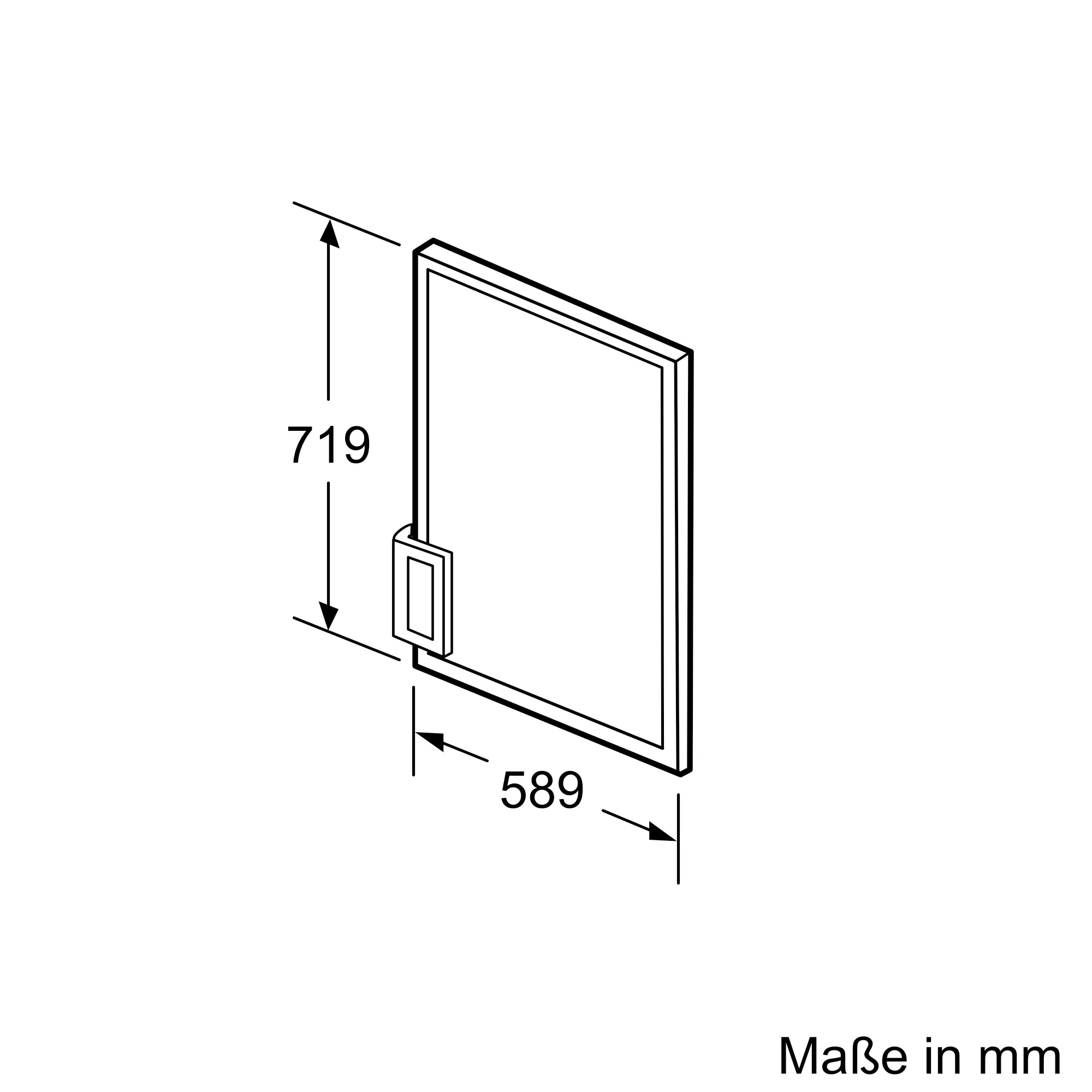 Bild von Siemens KF10ZAX0 Türpanel