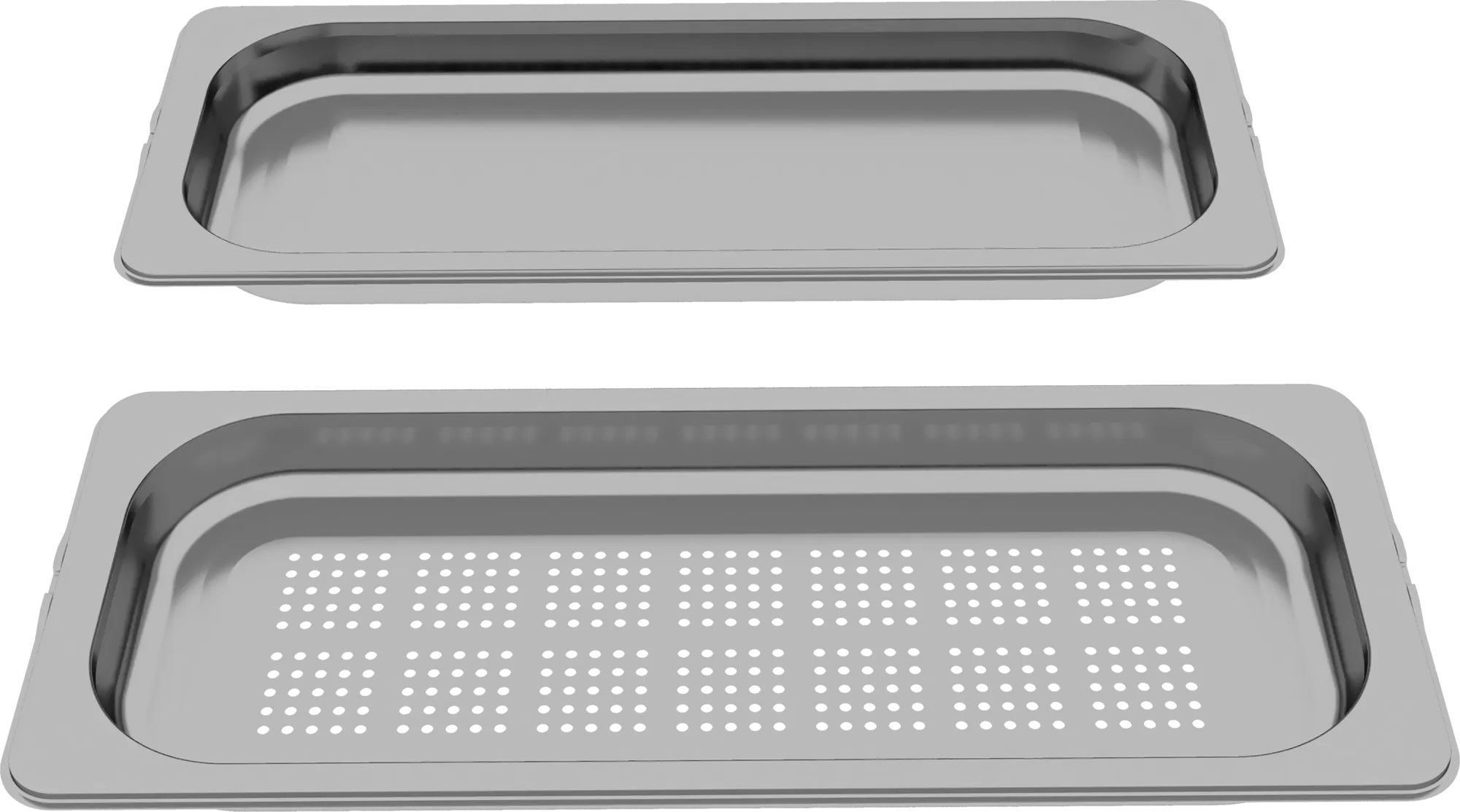 Bild von Siemens HZ66D52 2 Gastronorm Behälter 35 x 454 x 187 mm Edelstahl Grösse M