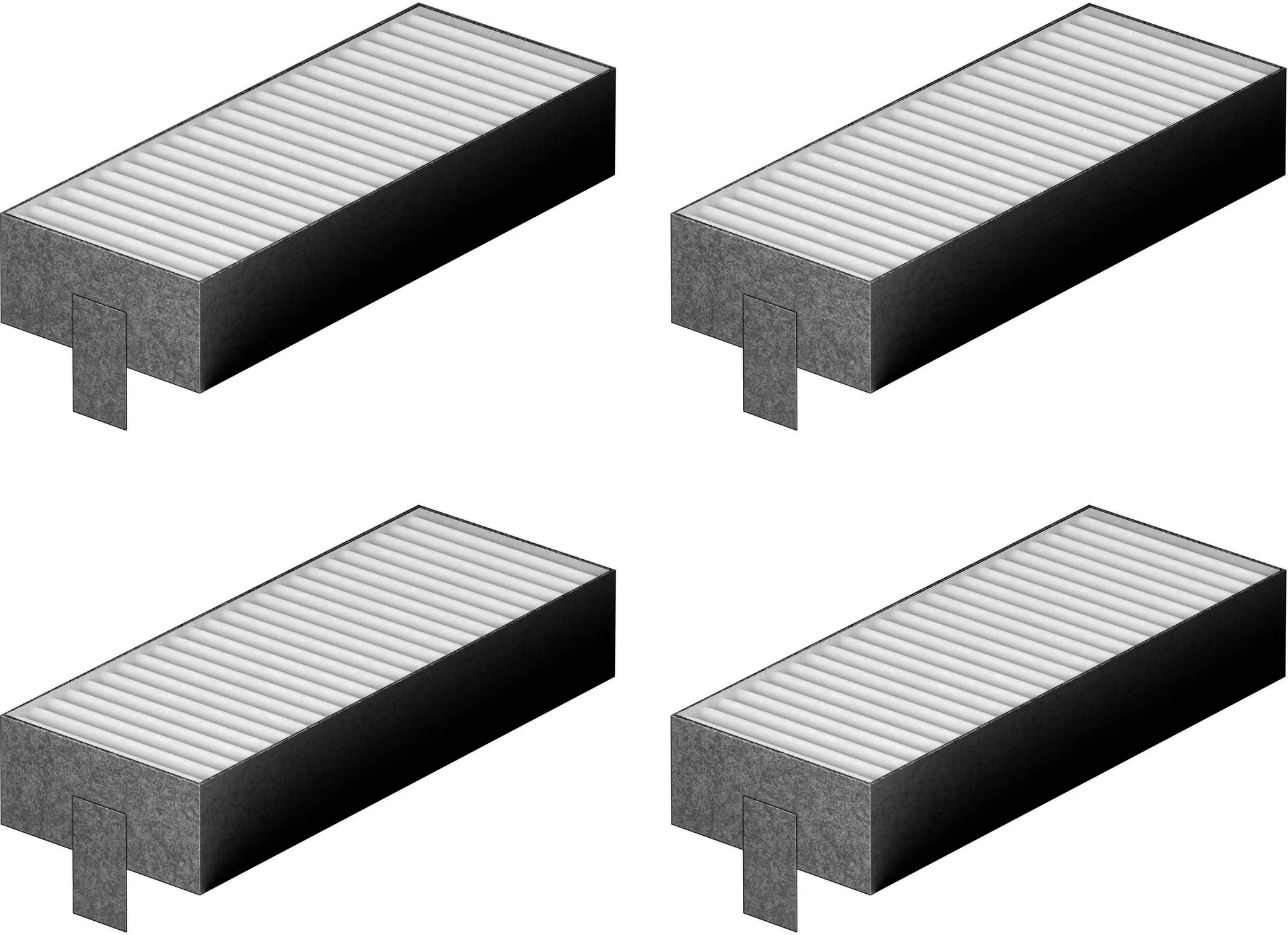 Bild von Bosch HEZ9VEDU0 Akustikfilter (4 Filter + Dichtung)