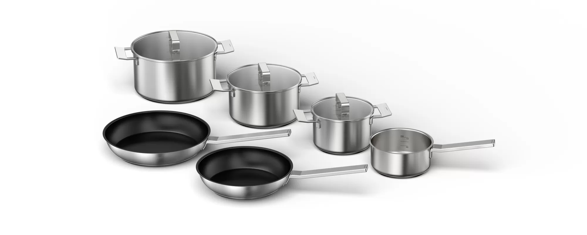 Bild von Bosch HEZ9SE060 Kochgeschirr-Set 6-teilig