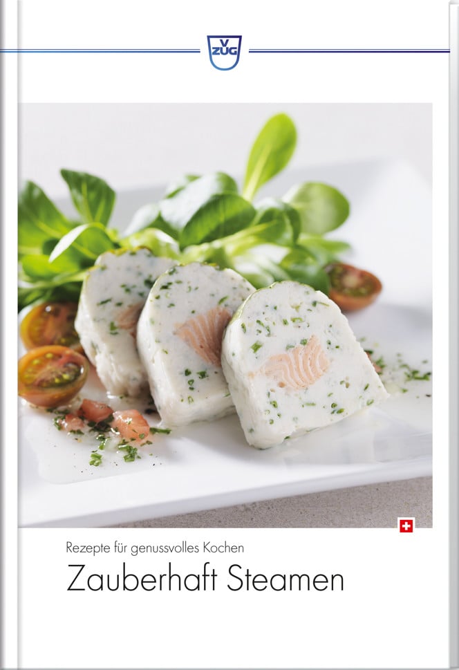 Bild von V-ZUG J23003014 Rezeptbuch Deutsch 'Zauberhaft Steamen' (CH)