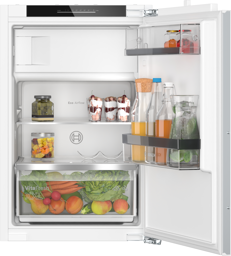 Bild von Bosch KIL22ADD1 Serie 6, Einbau-Kühlschrank mit Gefrierfach, 88 x 56 cm, Flachscharnier mit Softeinzug