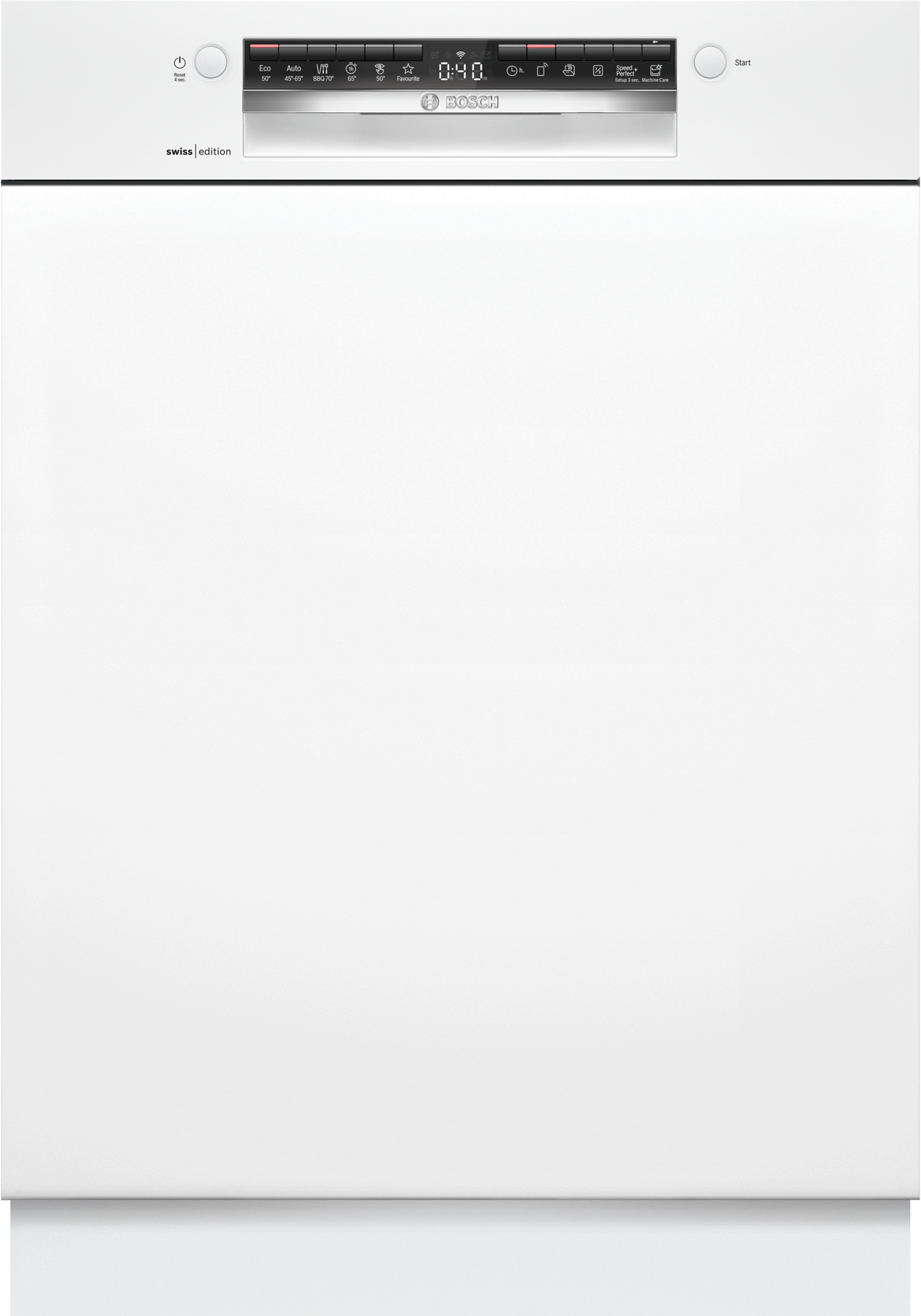 Bild von Bosch SMI4ECW10H Serie 4 Teilintegrierter Geschirrspüler 60 cm weiss