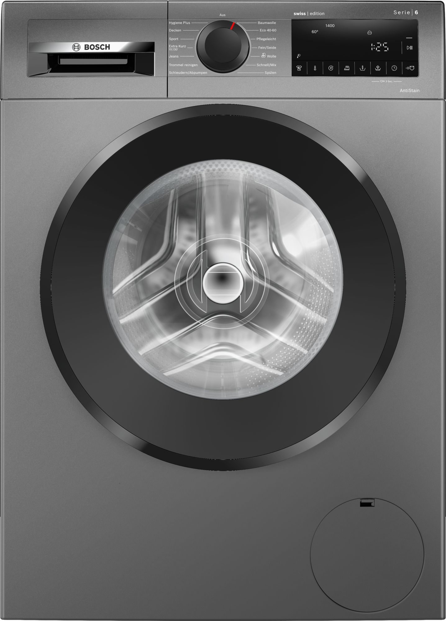 Bild von Bosch WGG2440RCH Serie 6 Waschmaschine, Frontloader 9 kg 1400 U/min.