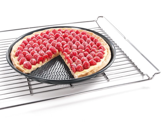 Bild von MIELE HBFP27-1 Backblech rund gelocht anthrazit, 10116800